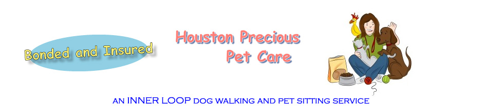 Houston Precious Pet Care, Inner Look pet sitter.